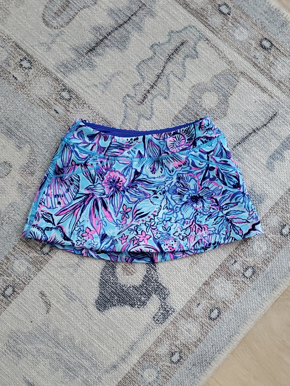 Lilly Pulitzer Toddler Girls Luxletic Mini Maryana Skort SzXS (2-3)